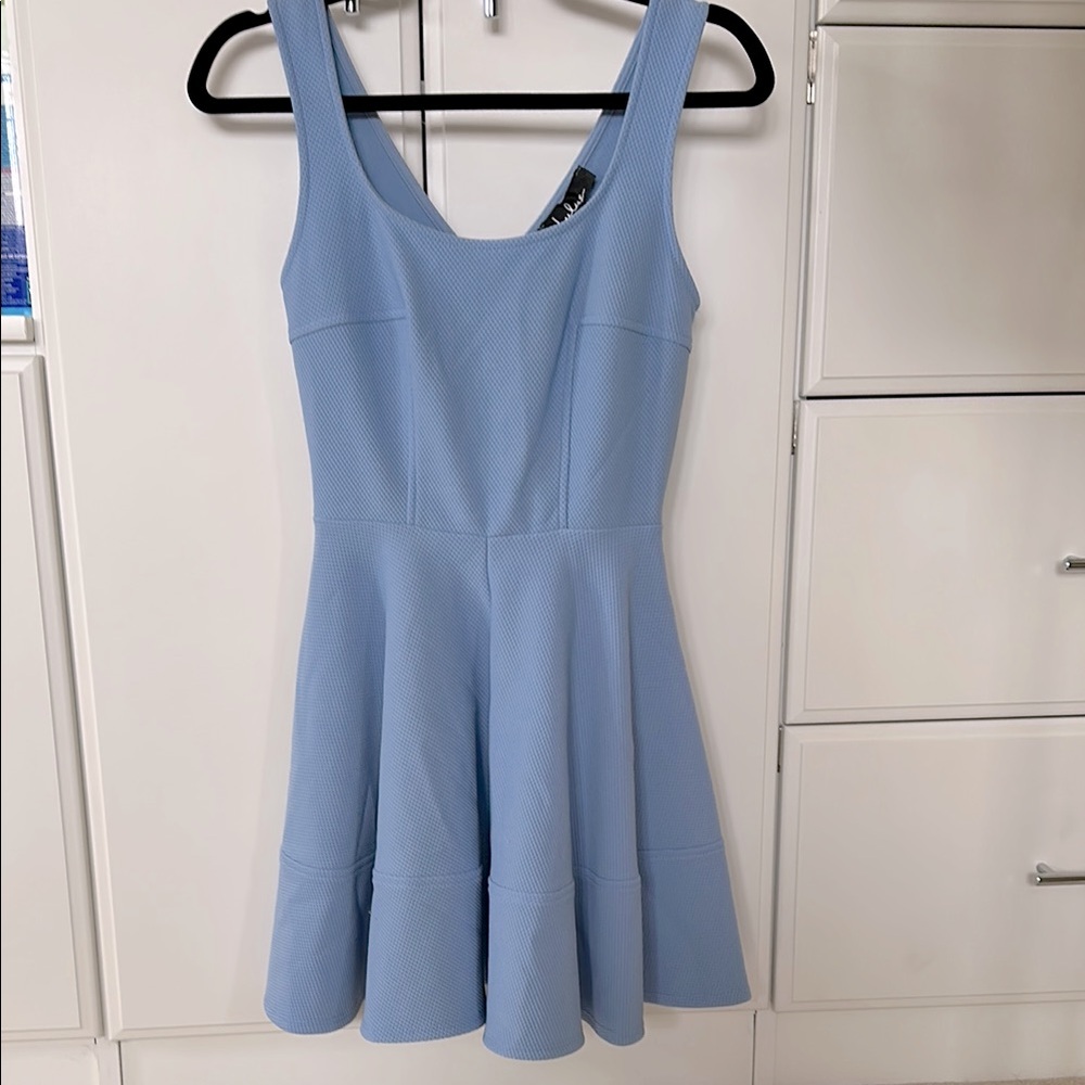 Lulu Periwinkle Sleeveless Dress, size women’s small